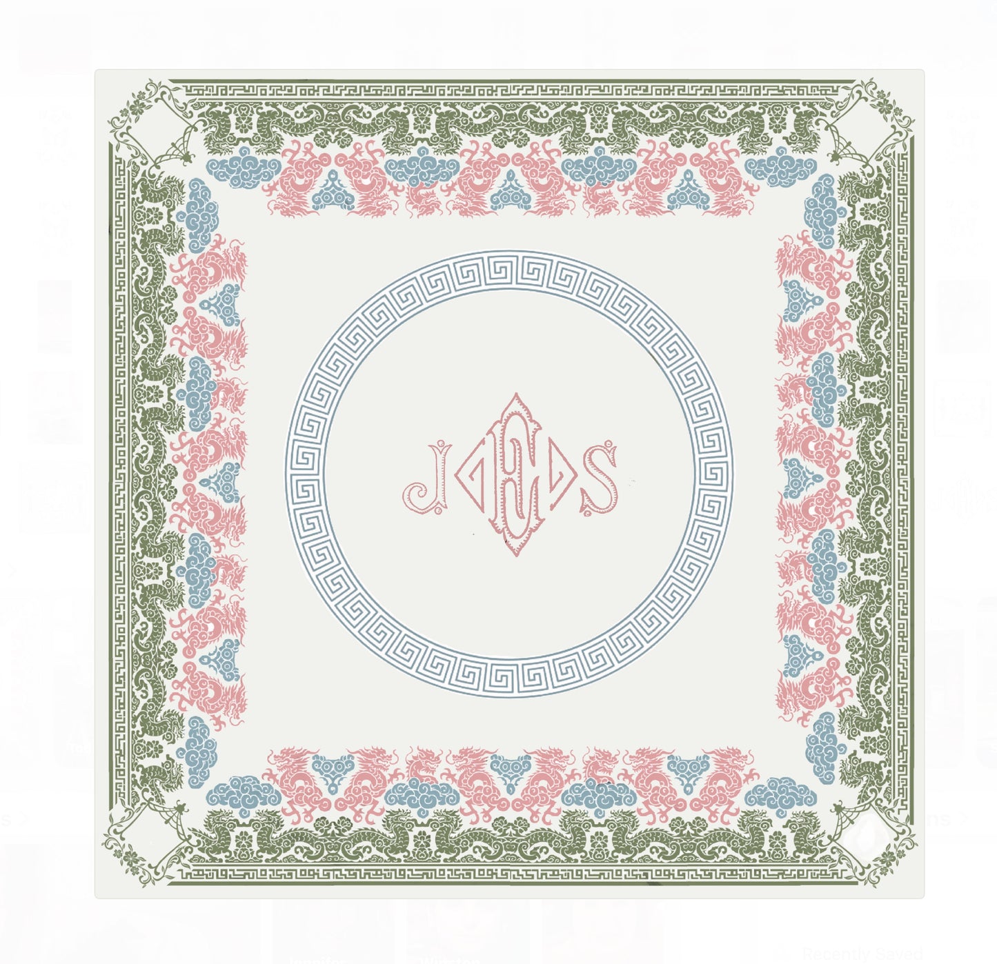 Winds & Dragons Leatherette Mat