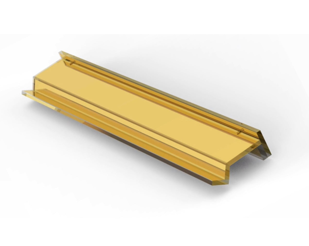Gold Mirrored Racks