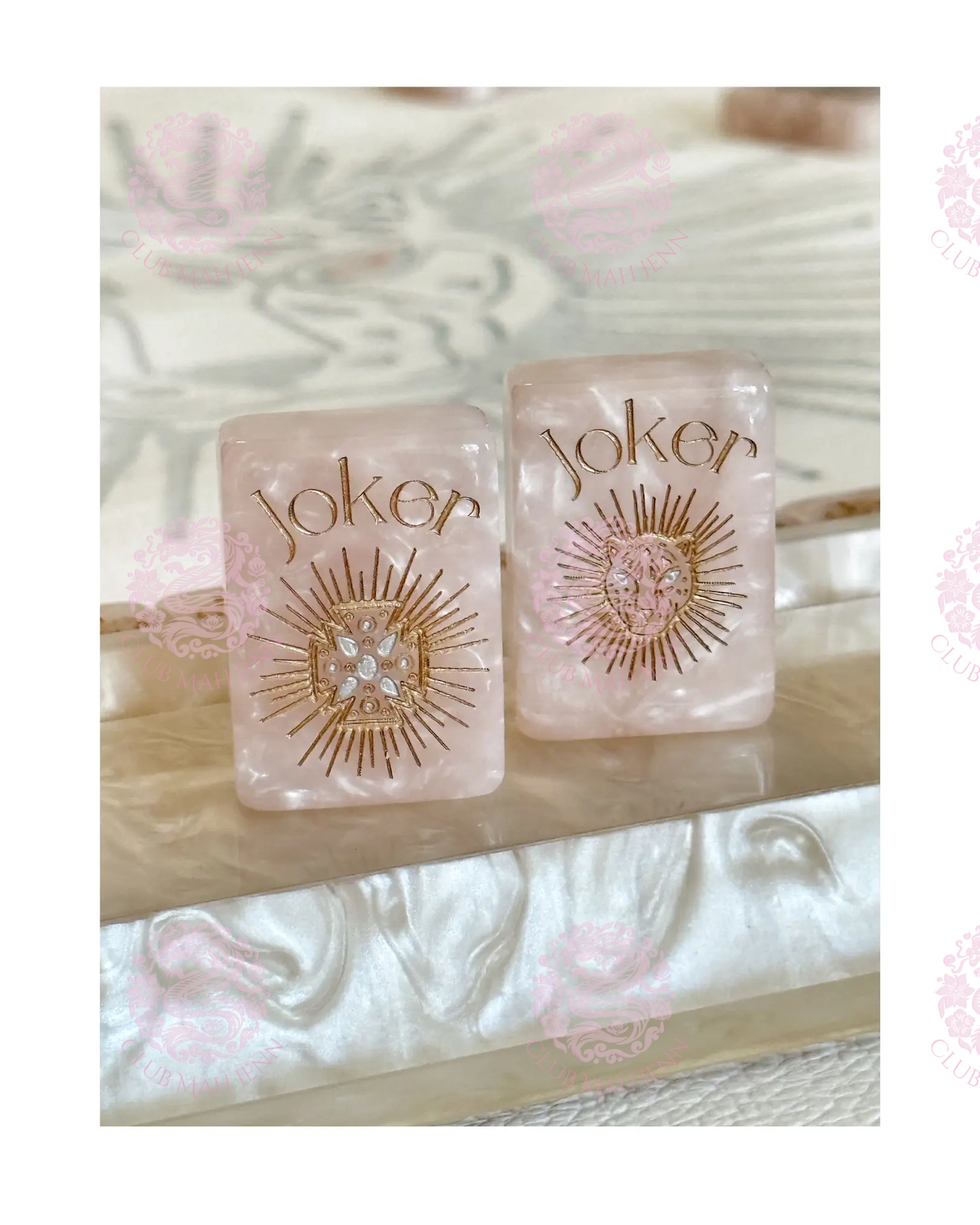 Ivory Mother of Pearl Set 0f 4 Racks - PRE-ORDER ONLY EARLIEST ESTIMATED ARRIVAL July 2026 eta
