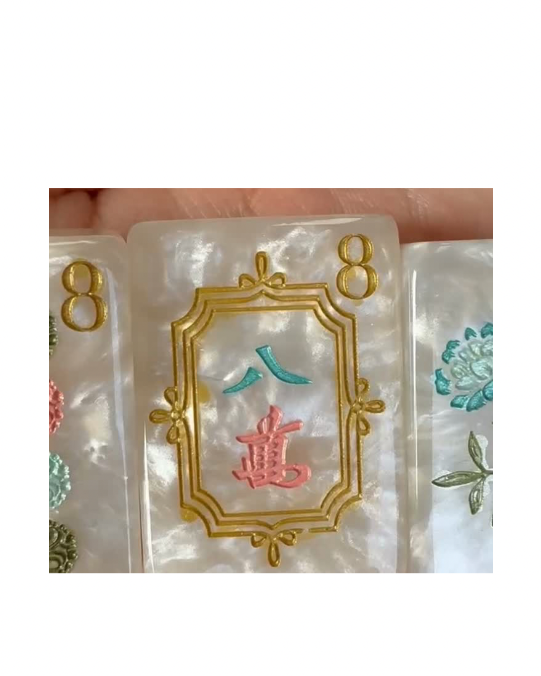 The Luxury Set 2nd Edition - Ivory Pearl 3rd Fulfillment PRE-ORDER EARLIEST ESTIMATED ARRIVAL October 2026 ©2023 Club Mah Jenn