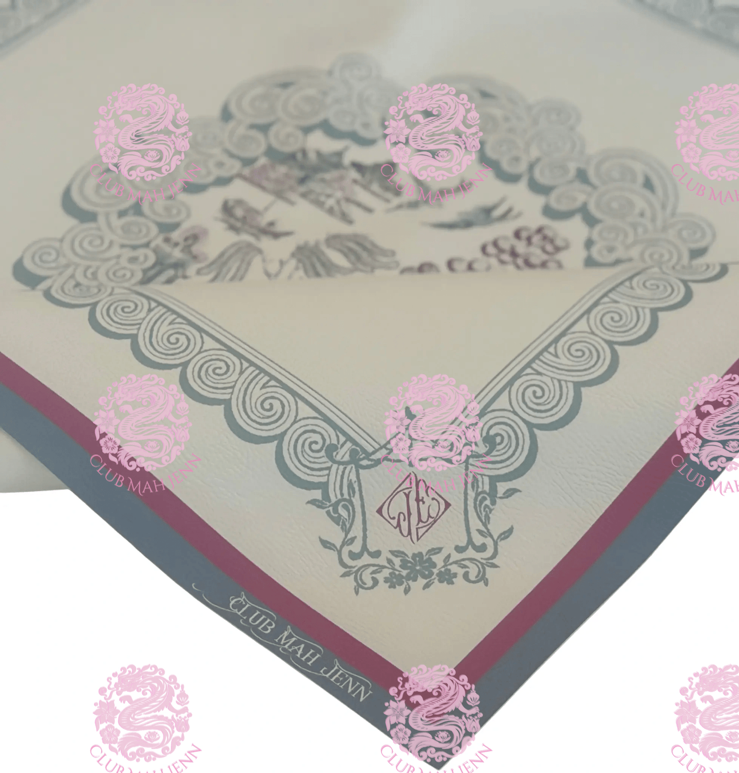 D'or Far East Leatherette Mat - Pearl White September Estimated Ship Date