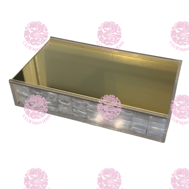 Gold Mirrored Display Box-IN STOCK
