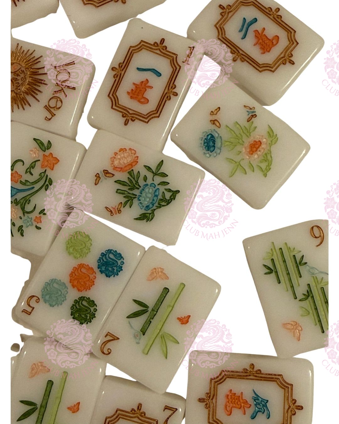 CUSTOM  2nd Edition Classic White Tile Set PRE-ORDER EARLIEST ESTIMATED ARRIVAL 6 MONTHS FROM DATE OF ORDER *Trademark Pending