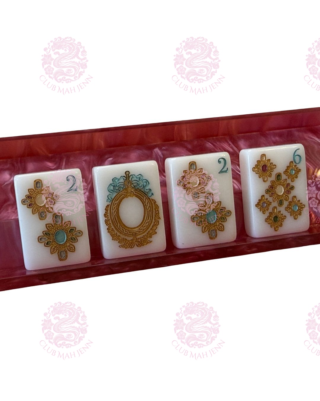 D'or Jewel Tone Classic Mah Jong Set - PRE-ORDER  2nd Fulfillment -Earliest Estimated Arrival November 2026  *Trademark Pending