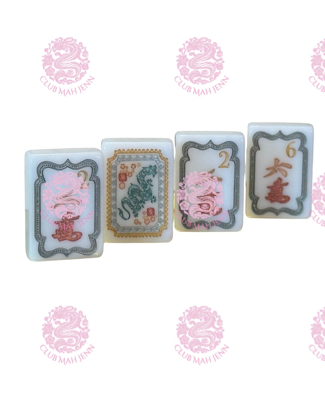 Pearl Royale CLASSIC Mah Jong Set - Miss O'Nie   PRE-ORDER 3rd Fulfillment EARLIEST ESTIMATED DELIVERY December   2026  ©2023 Club Mah Jenn