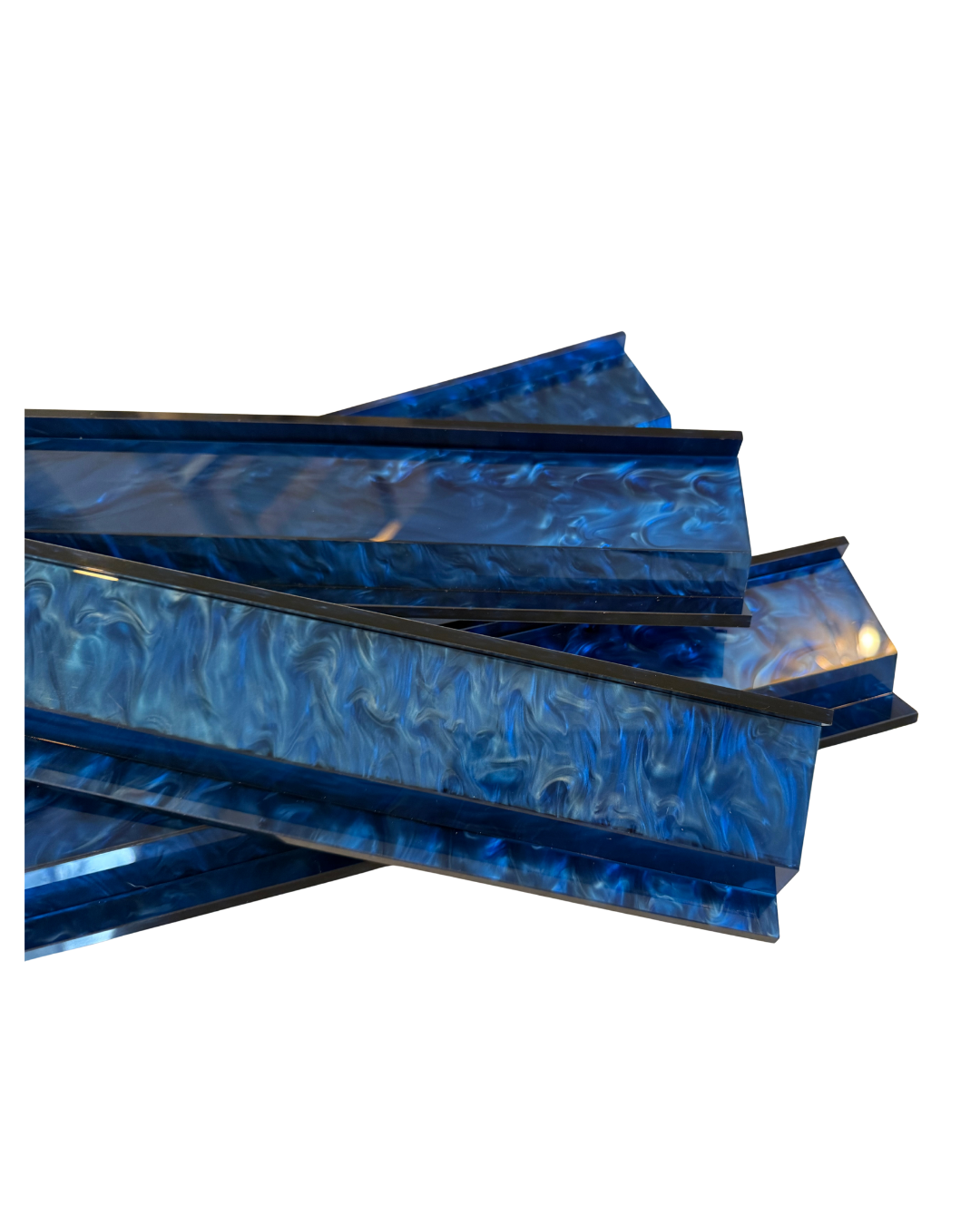Sapphire  Mother of Pearl Set 0f 4  Racks - PRE-ORDER ONLY - EARLIEST ESTIMATED ARRIVAL October 2026