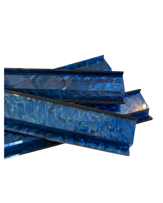 Sapphire  Mother of Pearl Set 0f 4  Racks - PRE-ORDER ONLY - EARLIEST ESTIMATED ARRIVAL October 2026