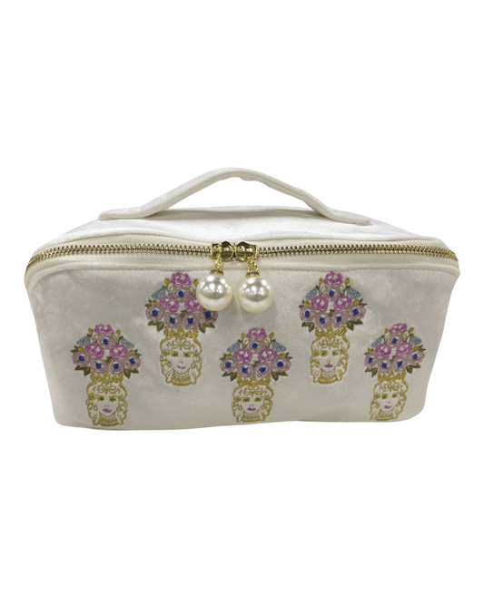 Miss Sirena Luxury Velvet Tile Bag- PRE-ORDER Earliest Est Arrival December 2026  FINAL SALE