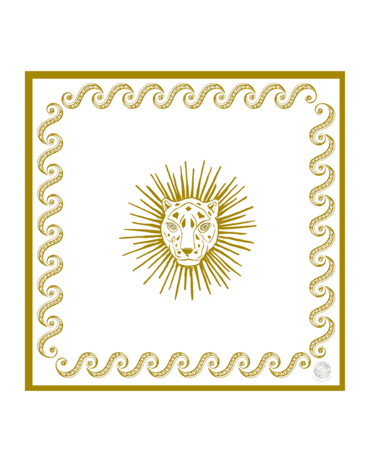 Sirens Sun Goddess Leatherette  Travel Mat  September Estimated Availability ©2023 Club Mah Jenn