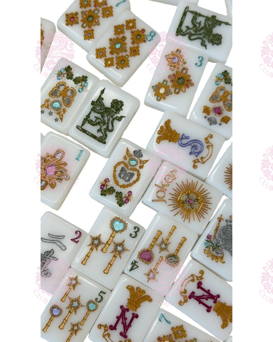 D'or Jewel Tone Classic Mah Jong Set - PRE-ORDER  2nd Fulfillment -Earliest Estimated Arrival November 2026  *Trademark Pending