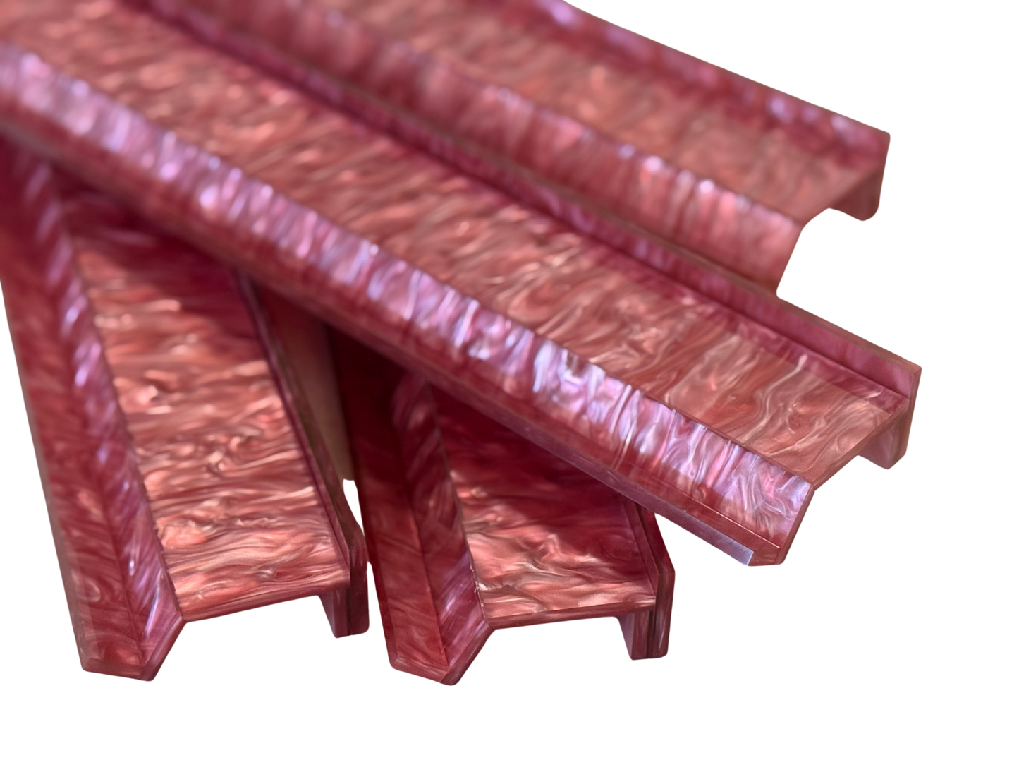 Magenta Mother of Pearl Set 0f 4  Racks - PRE-ORDER ONLY