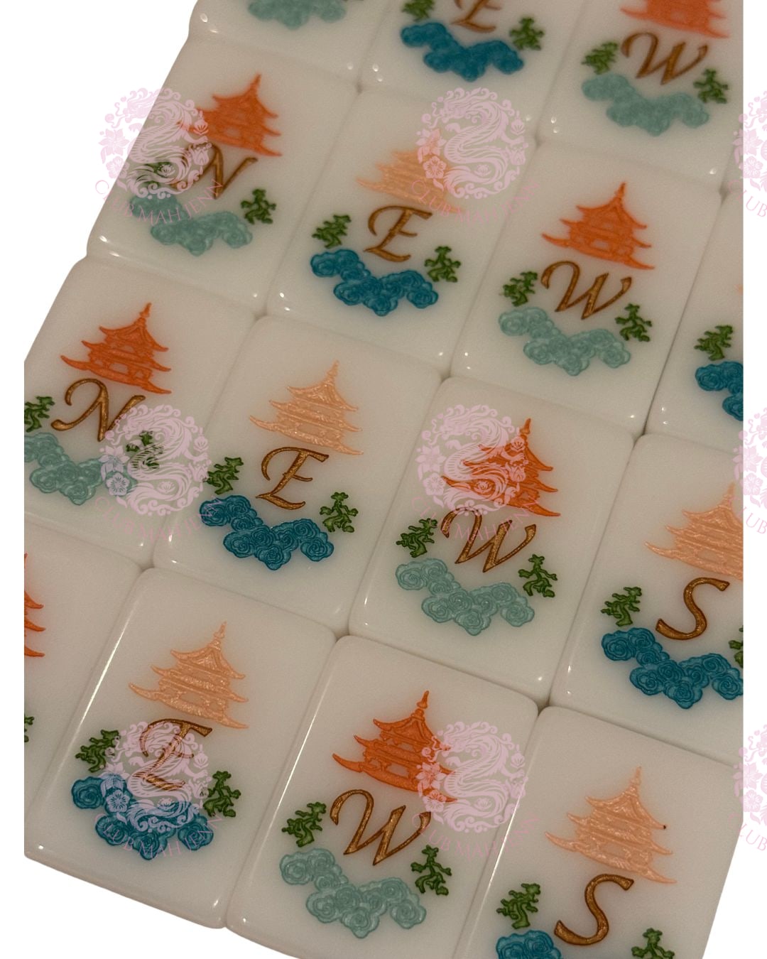 CUSTOM  2nd Edition Classic White Tile Set PRE-ORDER EARLIEST ESTIMATED ARRIVAL 6 MONTHS FROM DATE OF ORDER *Trademark Pending