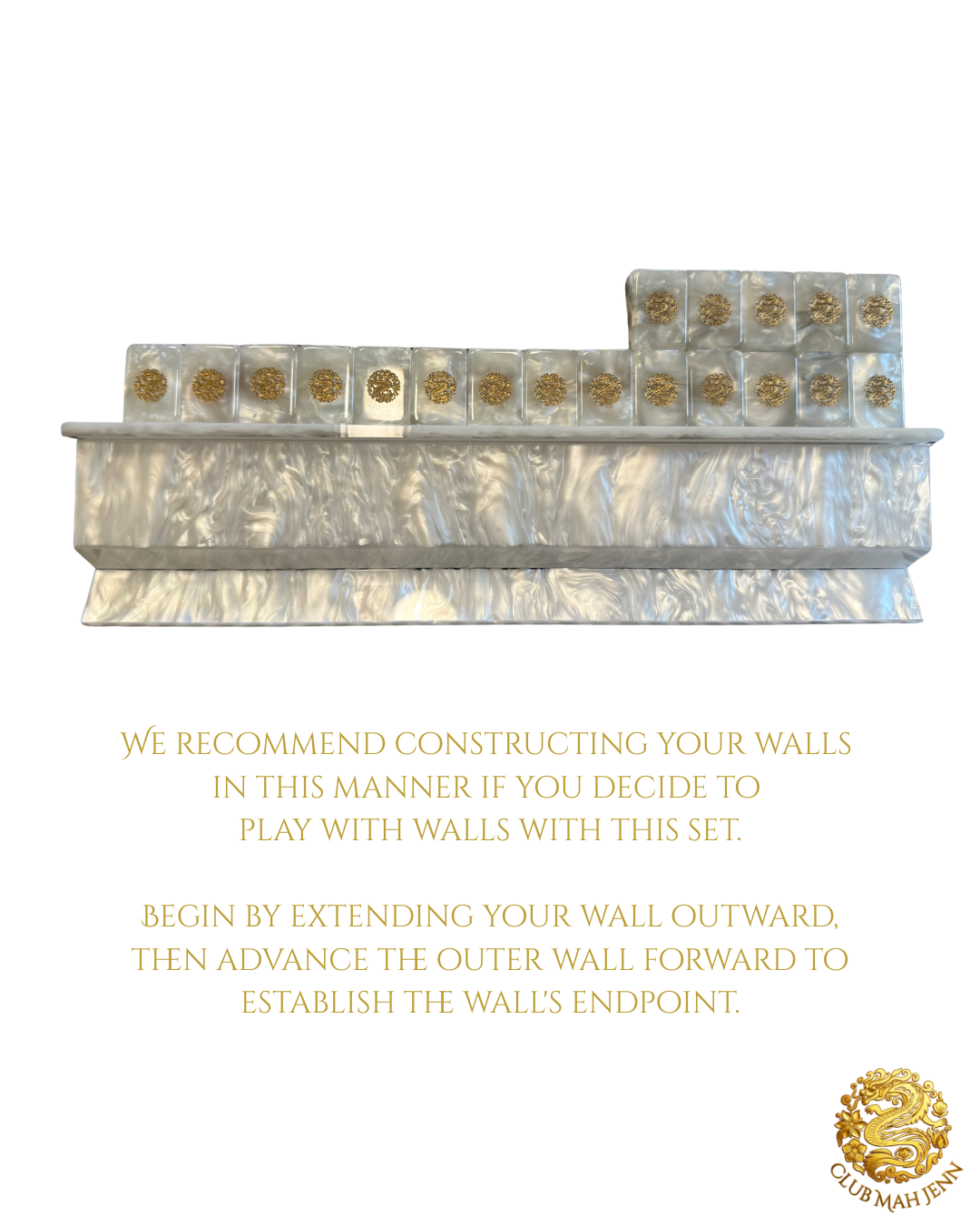 Ivory Mother of Pearl Set 0f 4 TRAVEL 12"  Racks - PRE-ORDER ONLY EARLIEST ESTIMATED ARRIVAL NOVember  2026 eta