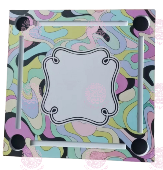 Miss Poochie Pool Mat - Multi-Color  PRE-ORDER EARLIEST ESTIMATED DELIVERY  MAY 2026  *Trademark Pending