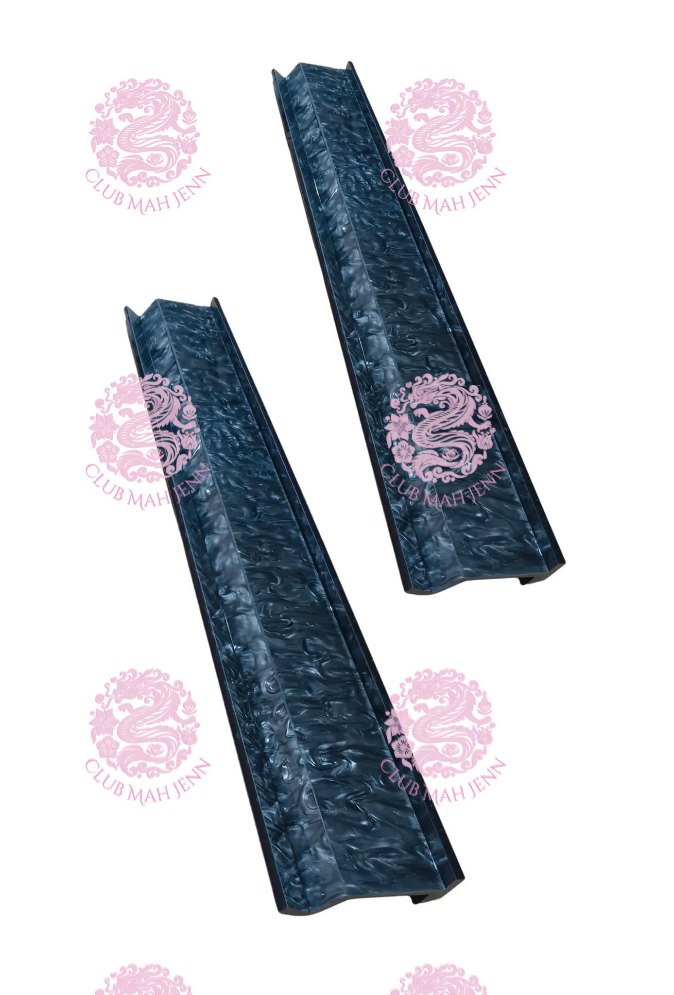 Black Mother of Pearl Set 0f 4  Racks - PRE-ORDER EARLIEST ESTIMATED ARRIVAL July  2026