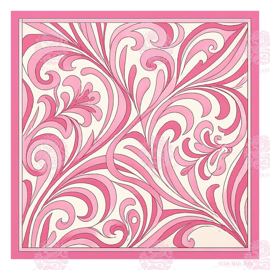 Miss Poochie  Leatherette Mat -Pink of Perfections  *Trademark Pending