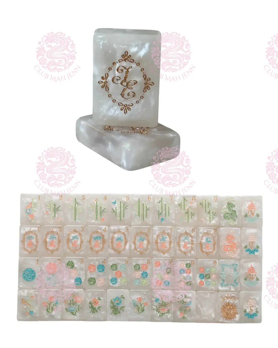 CUSTOM  2nd Edition Luxury Set  - Ivory  Pearl PRE-ORDER - 6 MONTH ESTIMATED PRODUCTION  TIME  *Trademark Pending