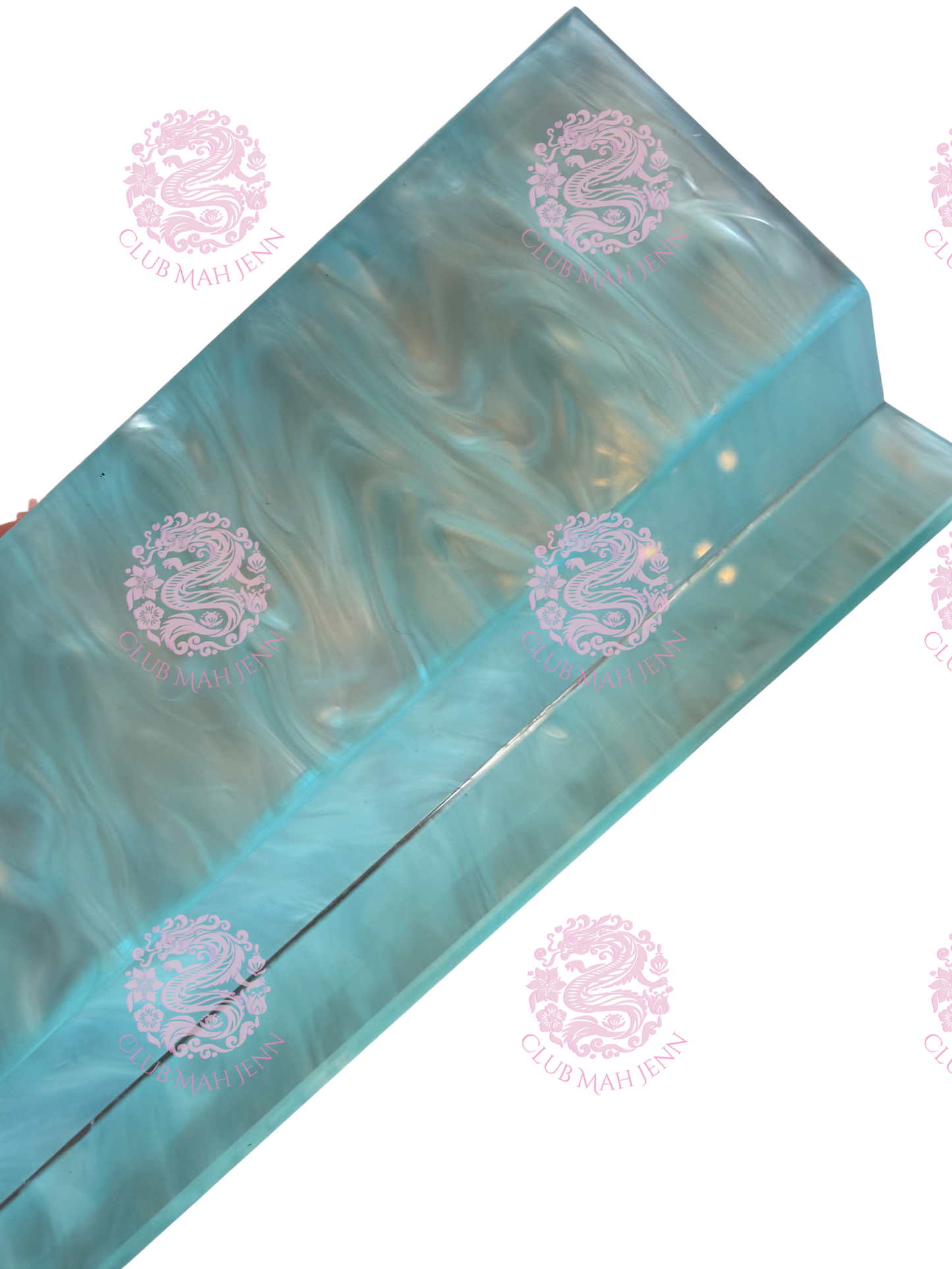 Pale Blue Mother of Pearl Set 0f 4  Racks - PRE-ORDER ONLY - EARLIEST ESTIMATED ARRIVAL OCTOBER  2026